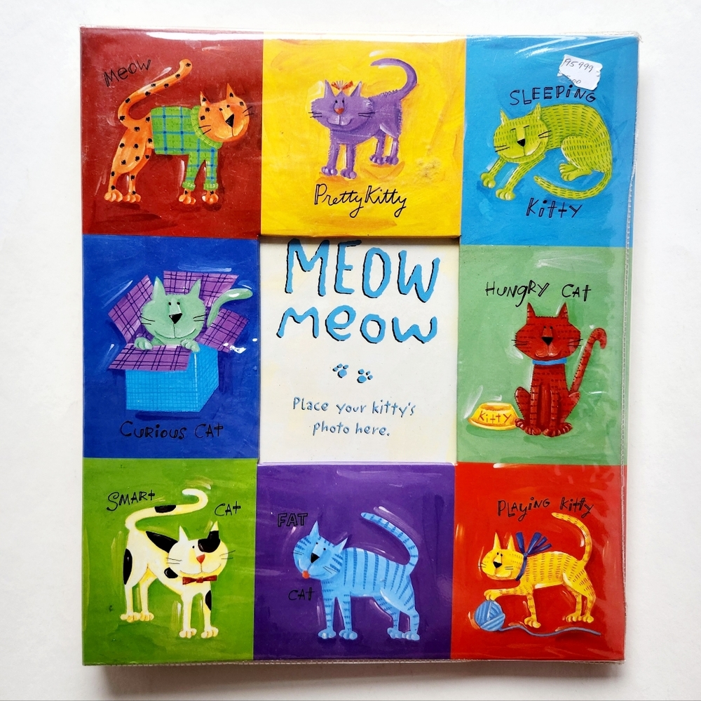 New Paper Boutique Cats & Kittens Photo Memory Scrapbook Album Kit